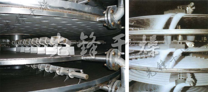 三元材料前驅(qū)體專用盤(pán)式干燥機(jī)